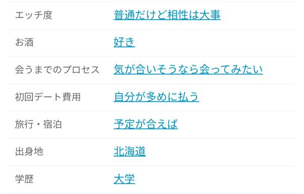細かい項目もきちんと埋める